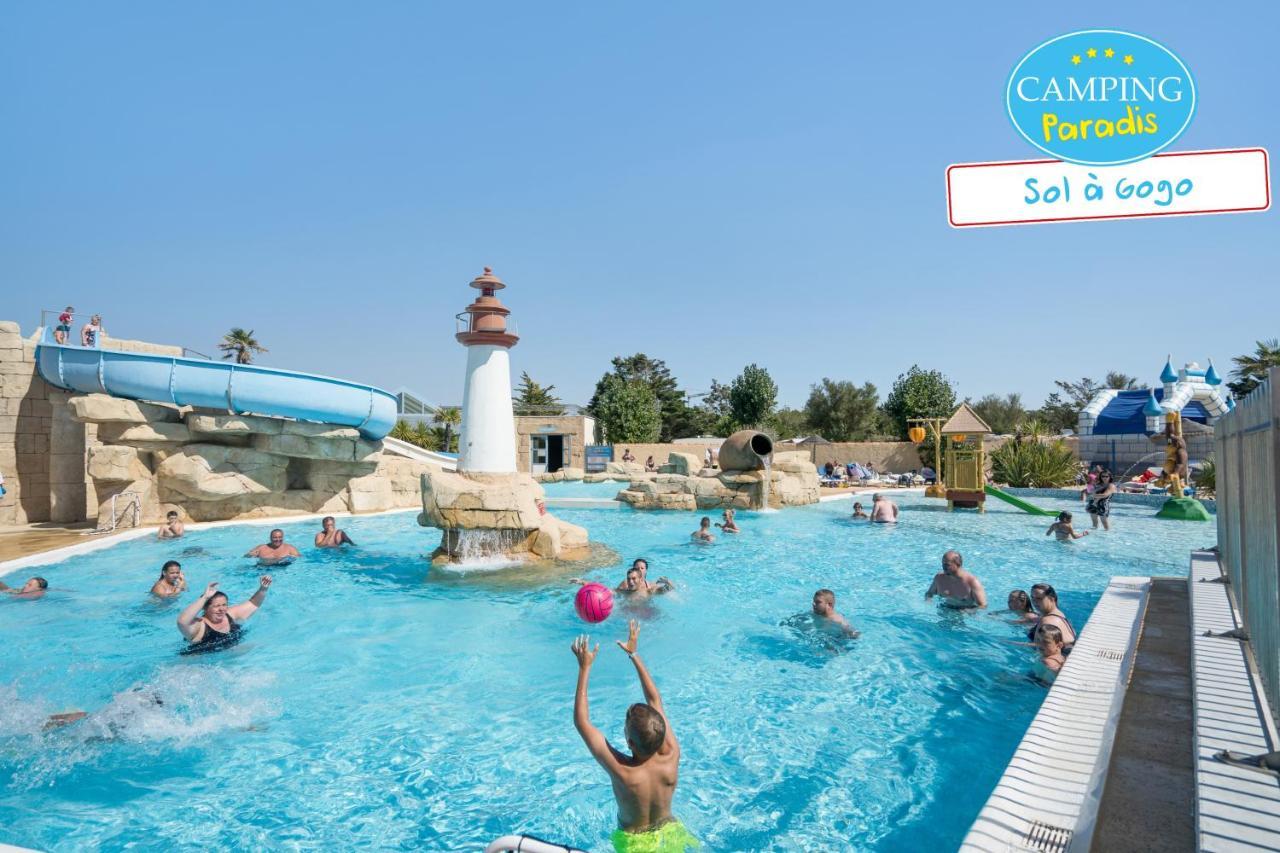 Hotel Camping Paradis Sol A Gogo Saint-Hilaire-de-Riez Exterior foto